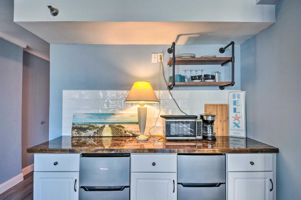 Beachfront Daytona Studio, Close To Parks! Daytona Beach Bagian luar foto